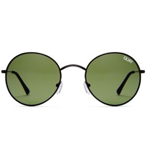Quay Australia Mod Star black/green sunglasses